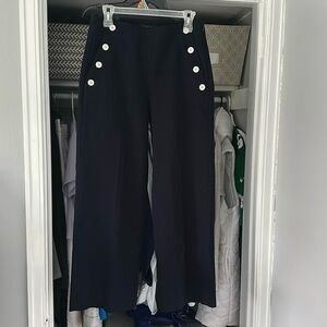 Banana republic wide leg crop pant